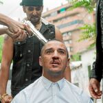 El actor y cómico Carlos Librado, «Nene», en una de las escenas de la serie