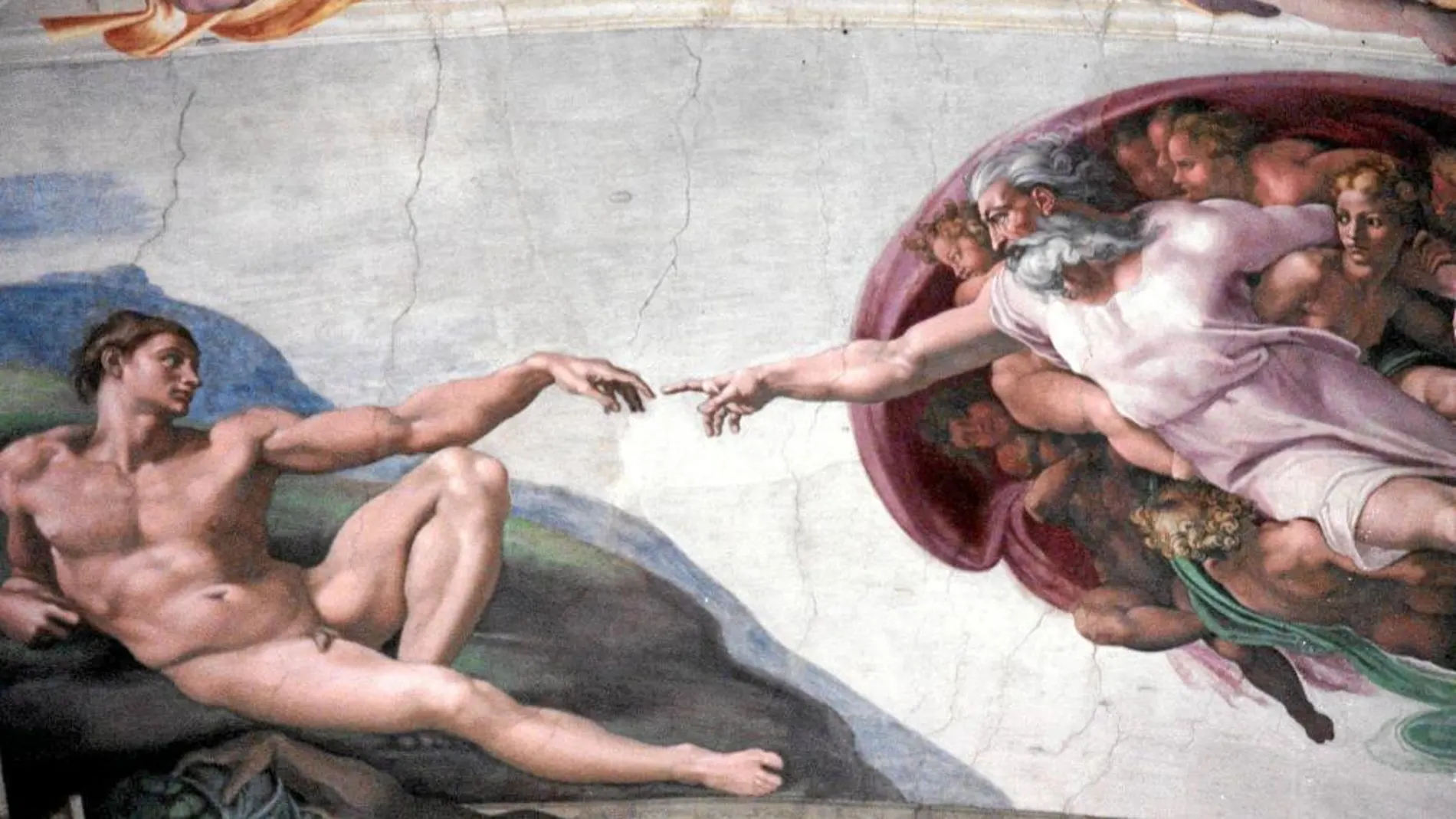 La «Creación» de Miguel Ángel, en la Capilla Sixtina