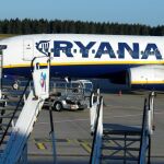 Avión de Ryanair