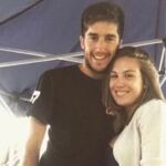 Zaira Rodríguez junto a su novio, Nicolás Impiombato