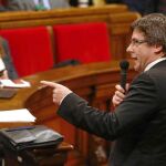 Las quejas de Societat Civil Catalana apuntan especialmente hacia la actual Generalitat.