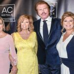 María Teresa Campos y sus hijas