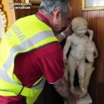Recuperadas tres estatuas romanas con 2.000 años de antigüedad, desaparecidas desde hace un siglo