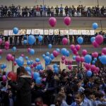 «SOY DE LA CONCERTADA». Unos 400 colegios adscritos a Escuelas Católicas de Andalucía leyeron un manifiesto en defensa de este modelo educativo ante el cierre de unidades