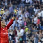 El portero del Real Madrid, el costarricense Keylor Navas