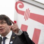 El expresidente de la Generalitat Carles Puigdemont, el pasado 9 de septiembre