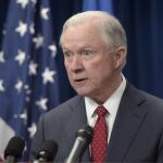 El fiscal general estadounidense, Jeff Sessions