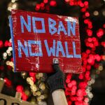 Miles de personas se han manifestado contra el veto de Trump a los refugiados