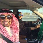 Foto subida a las redes sociales por Faisal BaDughaish junto a su mujer