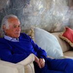 Sebastián Palomo Martínez en su finca El Palomar a principios del mes pasado