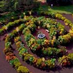 Una vista del jardín original de Hawai
