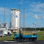 Plataforma de lanzamiento del Sentinel-2B