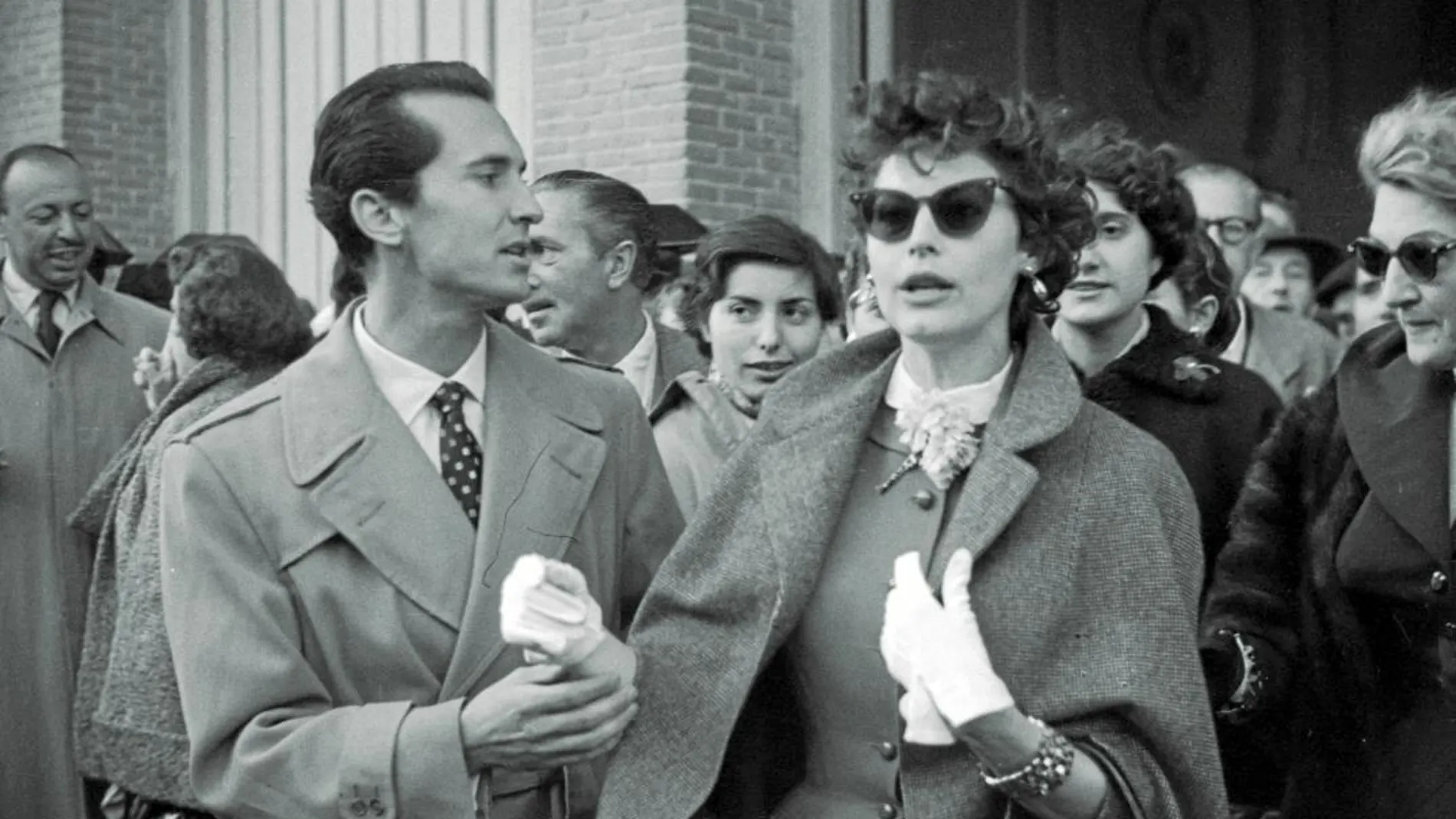 Luis Miguel Dominguín con Ava Gardner