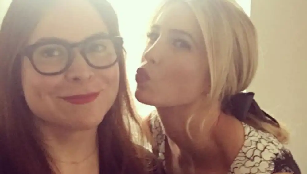 Alexa Rodulfo con Ivanka Trump