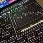 Imagen de la Bolsa de Madrid en la jornada de ayer