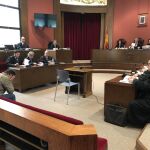 Joaquim Benítez, el acusado, ayer en la primera sesión del juicio