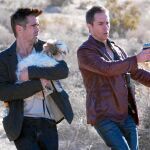 Colin Farrell y Sam Rockwell, en una escena del filme
