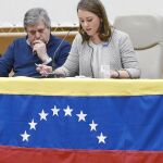 Fernando Gerbasi, Leopoldo López Gil y Tamara Sujú participan en un foro sobre derechos humanos en la Facultad de Derecho de la Universidad de Valladolid