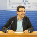 El portavoz del PSOE en el Parlamento andaluz, Mario Jiménez