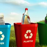 Cubos de reciclaje