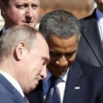 Imágen de archivo de Obama y Putin en el G20 celebrado en San Petersburgo