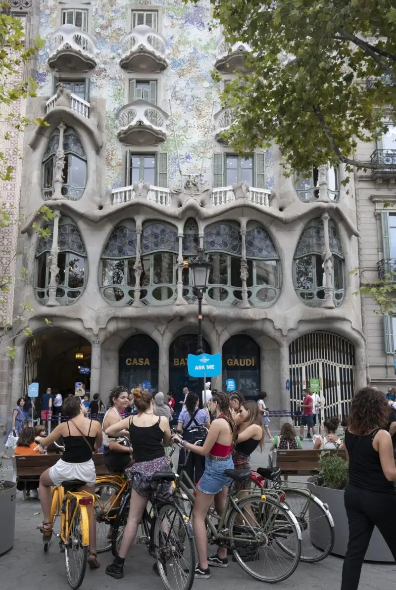 La Casa Batlló es uno de los grandes focos turísticos de Barcelona