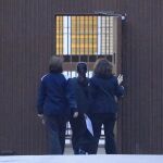 Pantoja a su entrada a la cárcel en noviembre de 2014 tras ser acusada de blanqueo de capitales