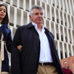 Roca, a la salida de los juzgados de Málaga / Foto: EFE