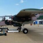Avión OV-10 Bronco del Grupo Aéreo de Operaciones Especiales N°15 del Ejército del Aire de Venezuela