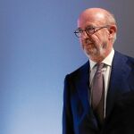 Emilio Saracho presidió la primera junta de Banco Popular el pasado 10 de abril, tras la renuncia de Ángel Ron