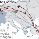 Así circulan los yihadistas por Europa
