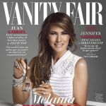 Fotografía cedida hoy, jueves 26 de enero de 2017, por la revista Vanity Fair México que muestra la portada de la publicación con la primera dama de Estados Unidos, Melania Trump, en el más reciente número de la edición mexicana