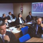 Abogados de la defensa durante el juicio del caso Nóos