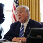 Donald Trump, en el despacho oval