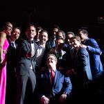 Momento «selfie» de la gala