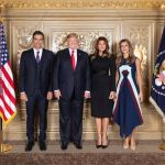 Begoña Gómez elige un diseño de Delpozo para eclipsar a Melania Trump en Nueva York