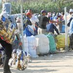 La Delegación del Gobierno fijó que 4.000 porteadores pasarían al día a la ciudad, lo que ha derivado en un tráfico de tickets a sus puertas / Foto: Reduan Dris