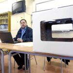 El vicepresidente de la Generalitat, Oriol Junqueras, durante la jornada del 9-N
