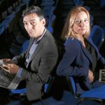 Almudena Negro y Jorge Vilches. Periodista y politólogo