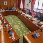 Reunión de la Mesa del Parlamento en la jornada de ayer