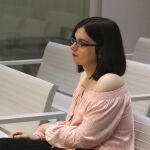 La tuitera Cassandra Vera durante el juicio en la Audiencia Nacional