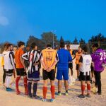 En el club CD Campamento participan niños y jóvenes del barrio en varios equipos. Forman «una gran familia» en la que se ayudan unos a otros / Foto: Jesús G. Feria