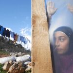 Una niña siria en el asentamiento de la localidad de Ketermaya, sur de Beirut,