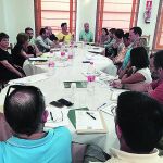 Una reciente reunión de profesores de enseñanza concertada