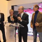El alcalde de Málaga, Francisco de la Torre, ayer en Fitur en la presentación de los eventos deportivos de la ciudad / Foto: La Razón