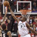 Serge Ibaka, durante el partido