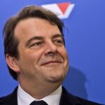 Thierry Solere durante una coferencia de prensa