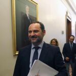 El portavoz provisional del PSOE en el Congreso, José Luis Ábalos, en una imagen de archivo