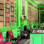 Junto a estas líneas, la biblioteca del Palacio de Liria.