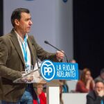 Fernando Martínez Maíllo, durante el Congreso Regional del PP en La Rioja.